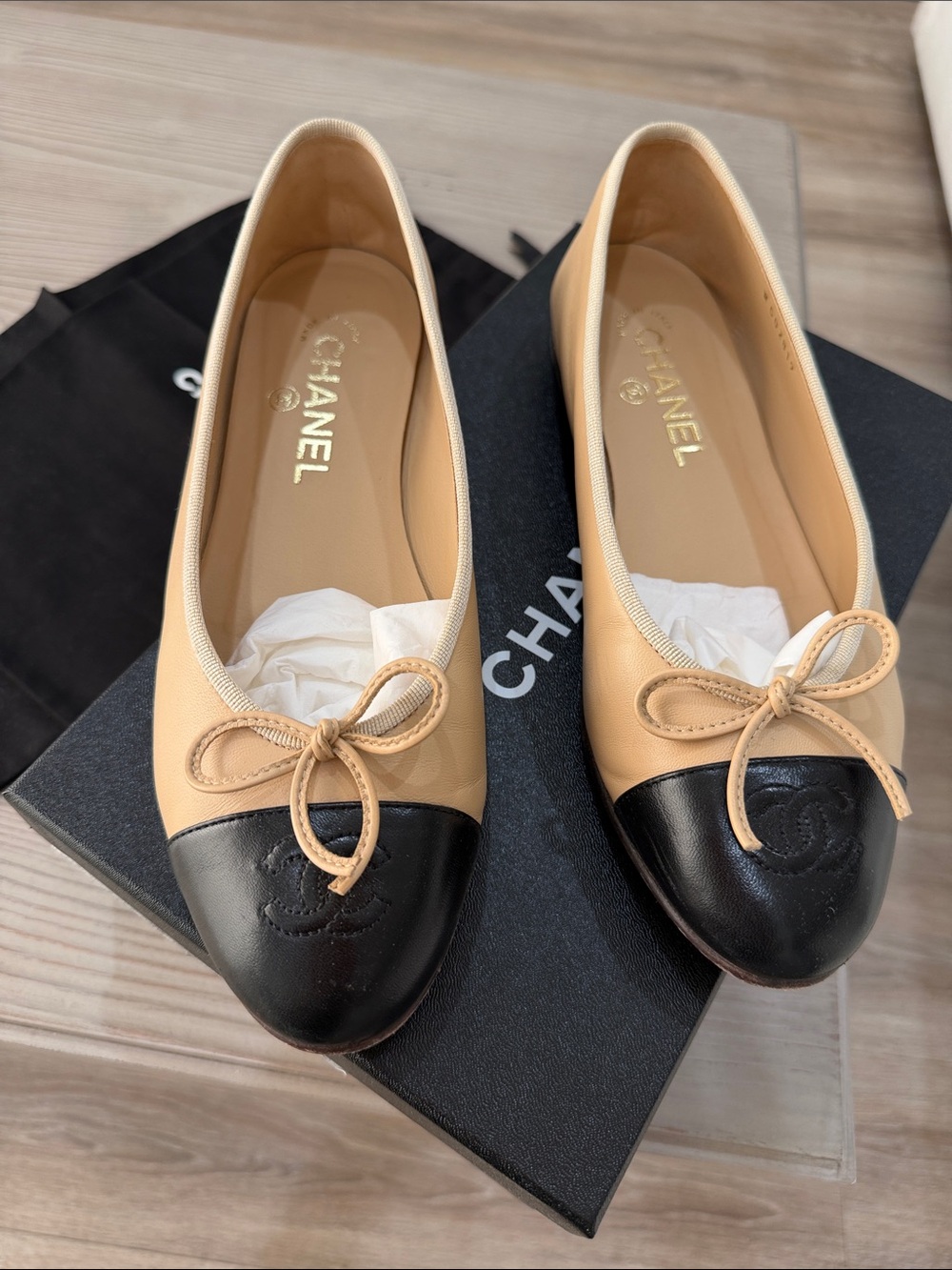 Chanel ballet flats